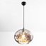 Design pendant lamp with smoked glass - Palermo