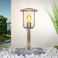 Classic outdoor lamp Rocco stainless steel, 45 cm