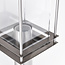Classic outdoor lamp Rocco stainless steel, 45 cm