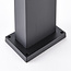 Modern black outdoor lamp Carla, 50 cm