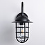 Wall lamp rural Claudia - black