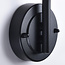 Wall lamp rural Claudia - black