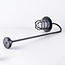 Rustic outdoor floor lamp Dave - black