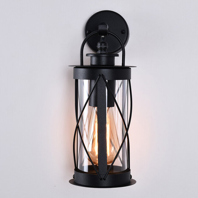 Alicia stainless steel industrial wall lamp