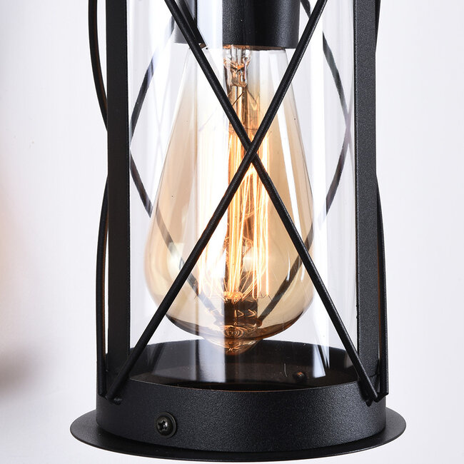 Industrial stainless steel wall light Alicia