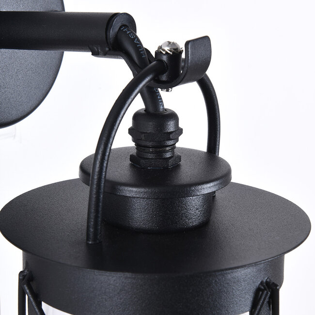 Alicia stainless steel industrial wall lamp