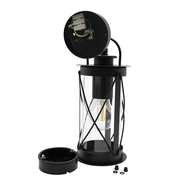 Industrial stainless steel wall light Alicia