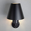 Outdoor wall lamp with lampshade Michelle - black