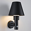 Outdoor wall lamp with shade and sensor - Marta