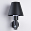 Outdoor wall lamp with shade and sensor - Marta