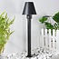 Modern outdoor lamp Bruno black, 80 cm