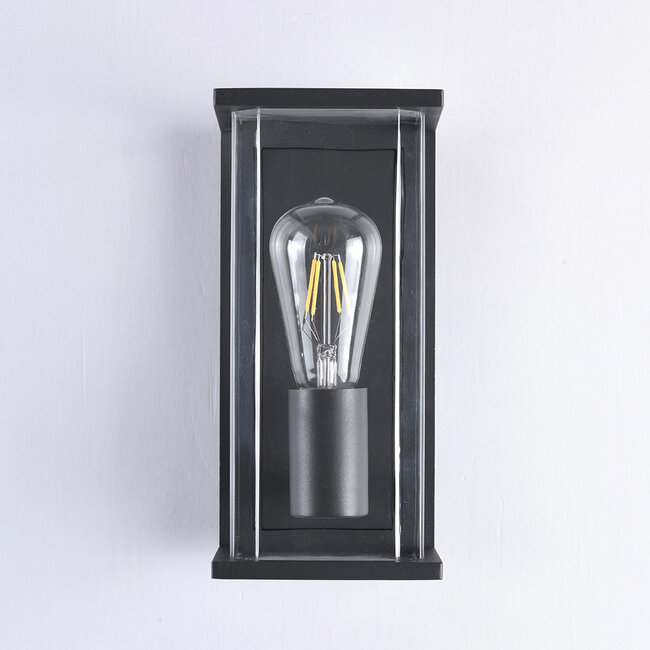 Modern outdoor wall light Flavio IP44 - anthracite