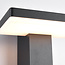 Outdoor wall light Roberto with integrated LED - black