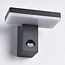 Wall light black with sensor - Roberto