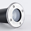 Modern outdoor ground spot IP67- Round mole