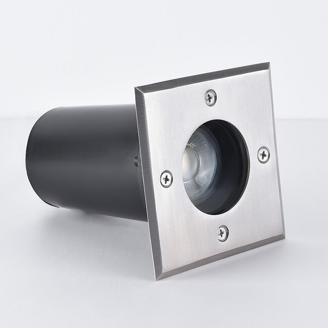 Modern outdoor ground spot IP67- Square mole