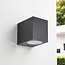 Modern wall lamp Wolfie - black
