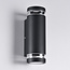 Outdoor wall light Showman 2-light - black