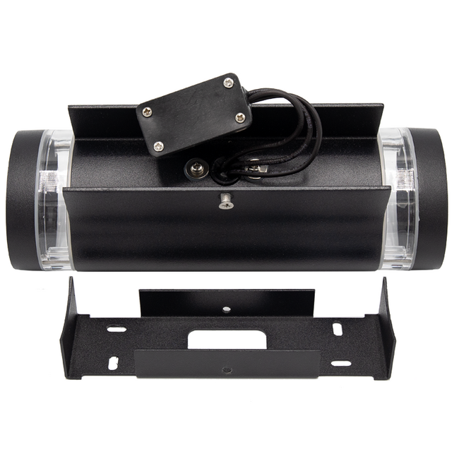 Outdoor wall light Showman 2-light - black