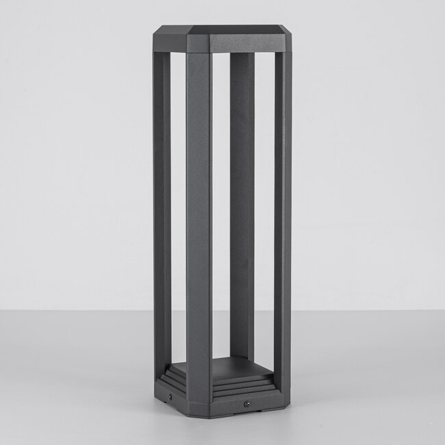 Outdoor floor lamp Cobalt - anthracite with integrated LED