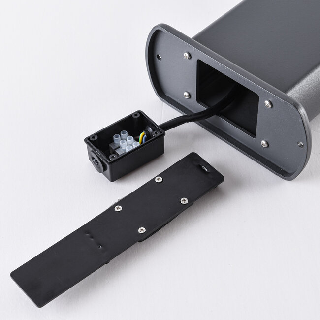 Industrial floor lamp Stein - anthracite