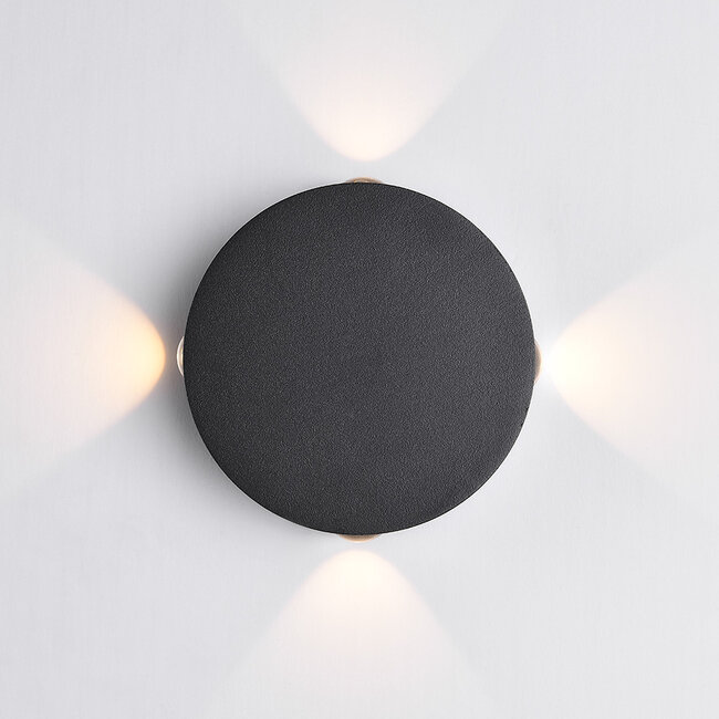 Industrial wall lamp Marine - black