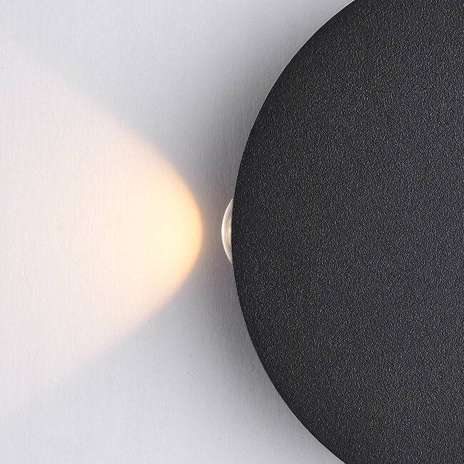 Industrial wall lamp Marine - black