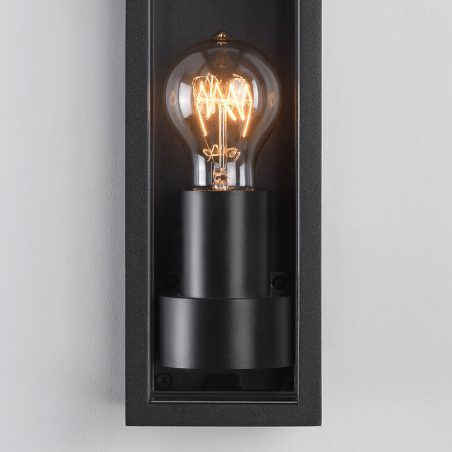 Industrial wall lamp Valentina - black