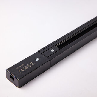 Single-phase track 100 cm - black