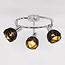 Modern ceiling light with 3 spots - Chalice