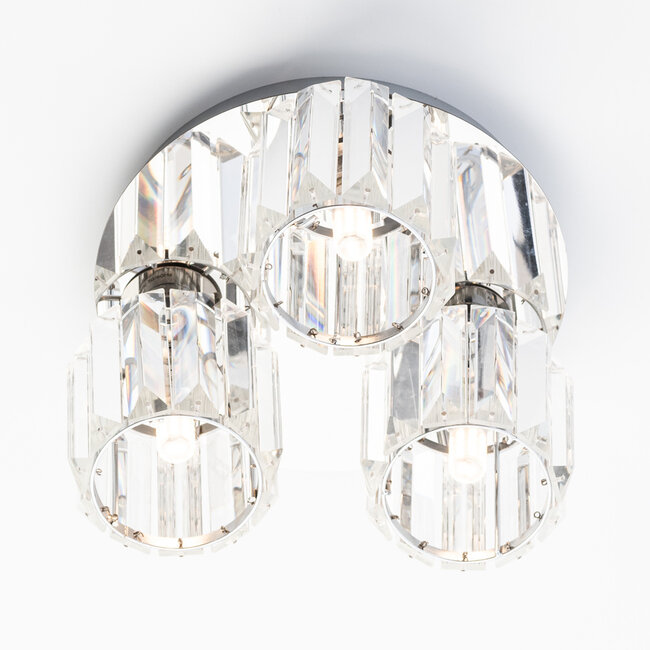Ceiling light with crystals - Kiara