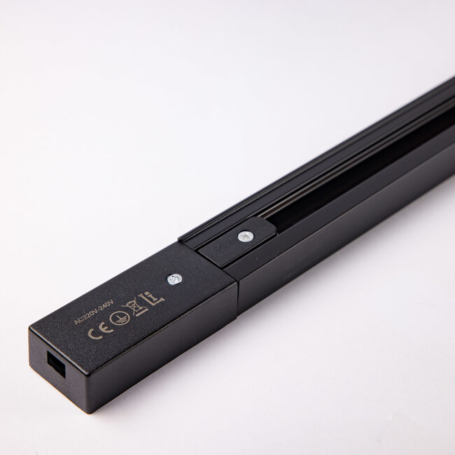 Modern single-phase track system with Jax spotlights