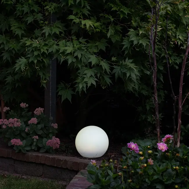 Solar LED Outdoor Light Denver - white