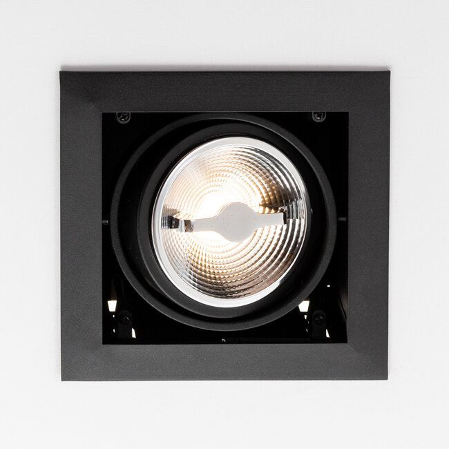 AR111 adjustable recessed spot Carter - black