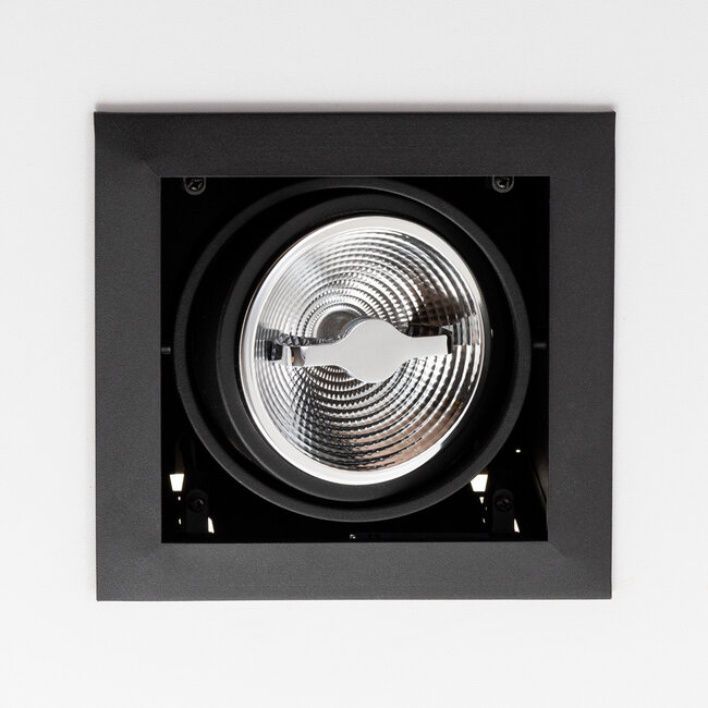 AR111 adjustable recessed spot Carter - black