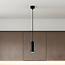Adjustable pendant lamp Harper in black
