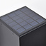 Solar outdoor light Vikke - black
