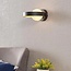 Wall light Carlos - black with gold
