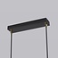 Pendant lamp Jennifer - black with gold