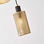 Ceiling light Avery - black with gold