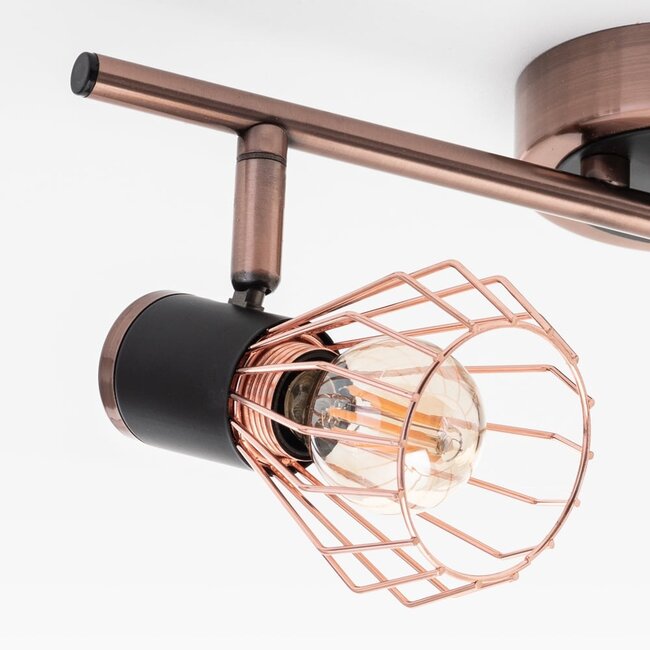 Ceiling light Vivian 2-light - copper