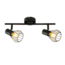 Ceiling lamp Julia 2-light in black
