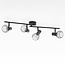 Ceiling lamp Faith 4-light in black