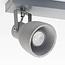 Ceiling light concrete grey with 2 spots - Arthur