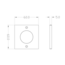 LED cabinet lighting Alina complete set of 2 spotlights