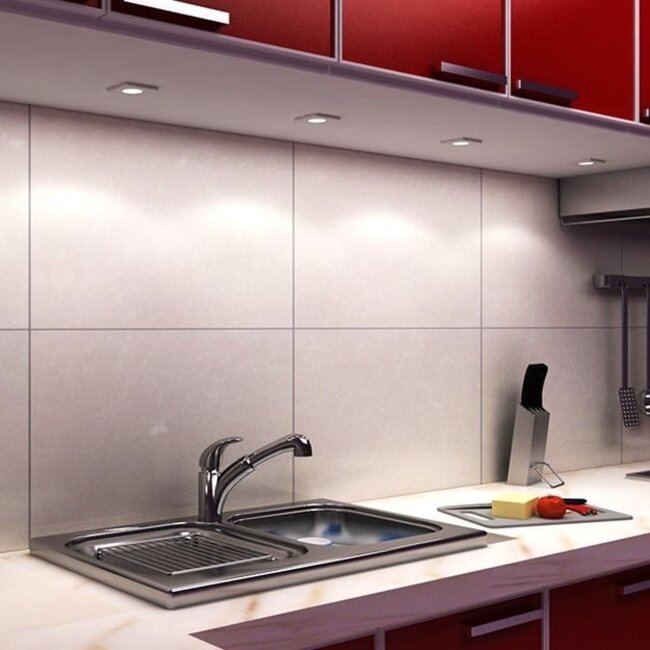 LED cabinet light Alina complete set of 3 spots