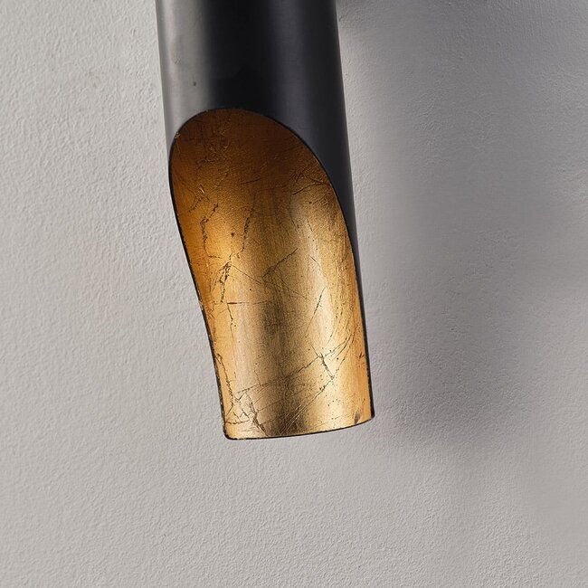 Matte black wall lamp - Madison