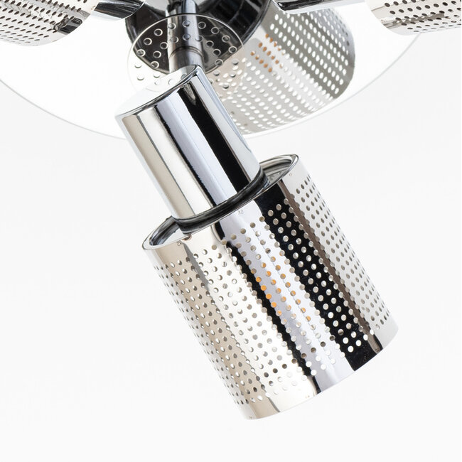 Industrial ceiling spotlight, 3 lights - Trenton