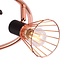 Industrial copper ceiling spotlight, 3-lights - Oregon