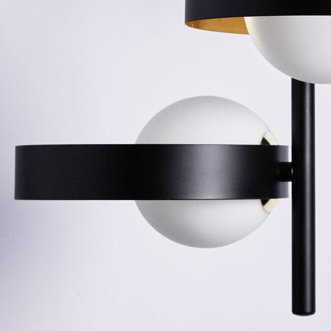 Modern frosted glass pendant lamp - James